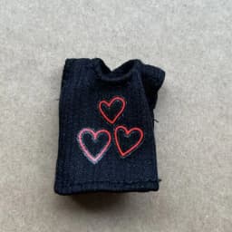 Monster Doll Coat Tshirt Skirt Clothes 1 /6 Slim Dressing Parts Decors Compatible with Monster Bratss Slim Doll Body