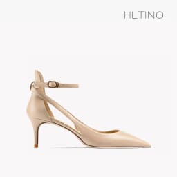 Women's sandals 2026 Real Leather Gladiator Sandals Summer High Heels Shoes Brand Heeled sandals Pointed toe Evening Dress Shoes