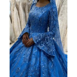 Customized New Luxury Muslim Wedding Dresses Princess Beaded Ball Gowns Middle East Bride Dresses Long Sleeve Vestido De Novia