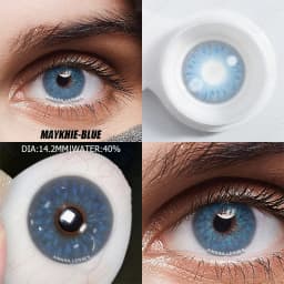 AMARA 1 Pair Colored Contact Lenses for eyes/men Natural Look Fast Delivery BLUE Eye Lenses Gray Contact Green Eye Lenses