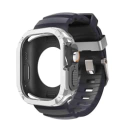 Silicone Strap+TPU PC Case For Apple Watch Ultra 3 2 1 49mm for iWatch Series 11 10 46mm band for Iwatch 9 8 7 6 5 4 45mm 44mm