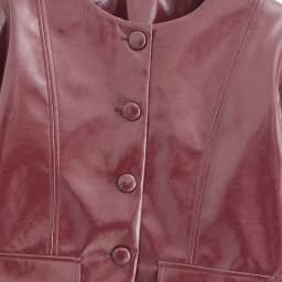 Leather Jackets Women's Pu Coat Red Elegant Outwear Long Sleeve Coat With Pockets Cropped 2024 inszart inszart Woman Jackets Top