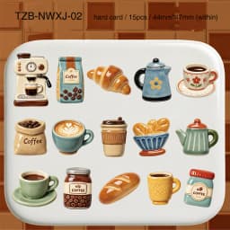 JIANWU Warm Things Small Collection Series Vintage Life Flower Landscape Material Collage Sticker Creative  Journal Stationery