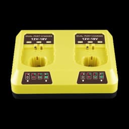 1~4Pcs 3.6/5.0/8.0/9.0Ah P108 P102 P109 Replace for Ryobi 18V Li-on Tools Battery Pin + 12-18V Ni-mh/Ni-cd/Li-ion P117B Charger