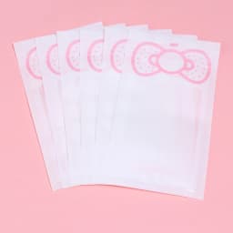 20pcs/lot Pink Clear Ziplock Bag Bow Tie Candy Cookies Packaging Bags Jewelry Ornament Beads Storage Pouches Gifts Snack Bag