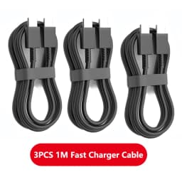 3Pcs PD 100W USB Type C to C Fast Charge Cable for Samsung Galaxy S22 S23 S24 S25 Plus Note Ultra A53 A54 Charging Data Cable
