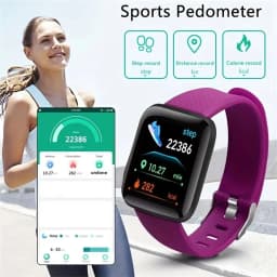 2026 New For Multifunction Smart Watch Kid Men Woman Message Remind Music Control Sport Step Calories 116 Smartwatch Alarm Clock