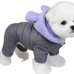 Waterproof Pet Jumpsuits Winter Fleece Dog Clothes Coat with D-ring For Small Dogs Yorkshire Bichon Puppy Clothing ropa perro