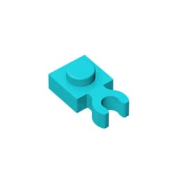 Gobrick] GDS-814 PLATE 1X1 W. HOLDER compatible with lego 4085 60897 children's toys Assembles Building Blocks Technical