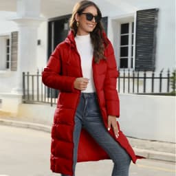 Winter New Fashion Women's Simple Hooded Solid Color Casual Trendy Elegant Long Sleeve Down Jackets Female Slim Coats Clothes