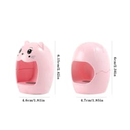 LULAA Mini UV LED Lamp Cute Cat Shape Fast Drying Portable Nail Light Home Salon Gel Dryer Curing Lamp for Nail Artists DIY