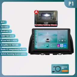 Hizpo 7862 Android 13 Car multimedia For Mazda CX5 CX-5 2012-2015 10.1" Vedio Player Autoradio GPS Navi Stereo 2din Head Unit BT
