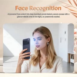 K-Touch Smartphone Android For M18 Pro Max 5G Cell Phone Mobile Phones 7.3 Inch Full Display 22GB RAM 2TB ROM 48MP Camera 7800mAh Battery Face ID 5G Dual SIM Unlocked GSM Android 15 Cell Phone with GPS WiFi