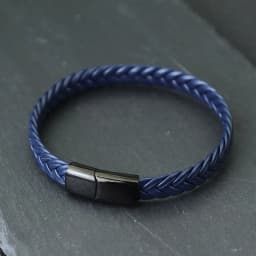 New Men Leather Bracelet Unfading Stainless Steel Braclet For Hombre Surf Cable Braslet Husband Gift Braided Bijoux Homme Joias