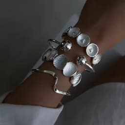 Retro Boho Minimalist Bracelets Set For Women Luxury Exaggerated Geometric Design Wide Metal Bangles Daily Wear Jewelry Gift New