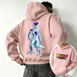 Dragon Ball Freeza Cartoon Anime 2026 New Spring and Autumn Men's and Women's Fashion Hooded Sports Hoodie