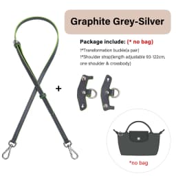 CRAZYSMITH Bag Transformation Bag Accessories for Longchamp Mini Bag Straps Punch-free Genuine Leather Shoulder Strap Crossbody
