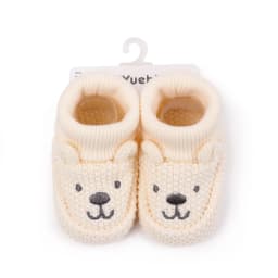 Autumn and Winter 0-6 Months Handmade Knitted Baby Wool Shoes Perfect for Newborns and Full-Month Babies Won't Come Off