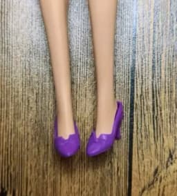 High heels Doll flat feet shoes white boots gifts accessories for your 1/6 Barb dolls TpQ88