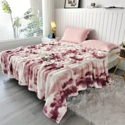 Luxury Thick Plush Faux Rabbit Fur Throw Blanket Ultra-Plush Cozy Soft Decorative Blanket Use for Couch Bed Travel