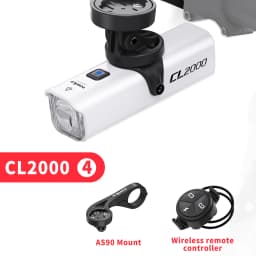 TOWILD CL2000 Bicycle Light With Cut-off Line Beam 2000LM Rechargeable 5000mAh Led Bike Front Lights IPX6 MTB Cycling Headlights
