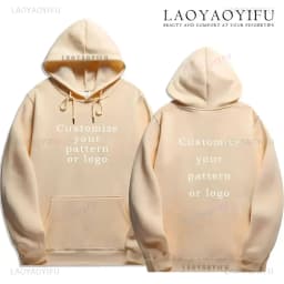Customized Print Personalized Hoodie Warming and Comfort Sweatshirt Student Casual Custom Printed Text DIY Hoodie Fashion