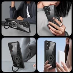 Silicone Cooling Phone Case For Redmagic 10 9 9S 8s Pro Plus Pro+ Graphene Heat Dissipation Case Magnetic Stand Shockproof Cover