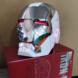 New War Machine Iron Man Helmet Mk5 Mk50 M17 Helmet Mask 1:1 Openable Voice Control Adult Cosplay Collection Ornament Gift