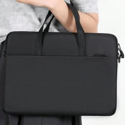 Custom Laptop Bag 14.96 Inch Personalized Name Embroidery Briefcase Women Men Business Shoulder Handbag Sleeve Case Cover Bag