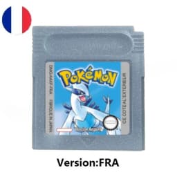 %Many style pokémon cards Red Blue Crystal Golden Green Silver Yellow GBC Game Card 16Bit Video Game CartridgeConsole Card GB/SP