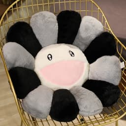 Cozy Sunflower Plush Cushion Creative Smile Rainbow Sunflower Cushion Sofa Decorative Pillow Bedroom Back Plush Accessories Gift