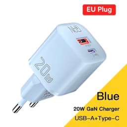 Essager 20W GaN USB Type C Charger Fast Charge Phone QC 3.0 Quick Chargers For iPhone 15 14 13 12 11Pro Max Mini iPad Charging