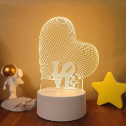 3D LED Lamp Creative 3D LED Night Lights Novelty Illusion Night Lamp 3D Illusion Table Lamp For Home Christmas Decorative Light