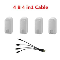 E69 Mini Drone Battery Original Spare Parts 3.7V 500mAh / Propeller Blades / Use For E69 Max Drone Parts