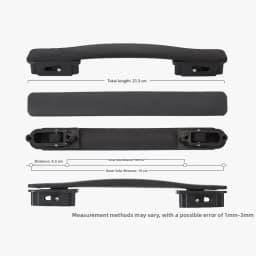 Luggage Handle Replacement Parts Carry-On Handbag Puller Travel Suitcase Leather Handle Bag Accessories Handheld Handle