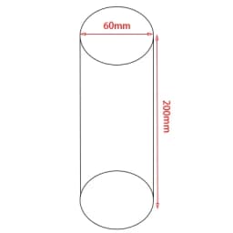 Clear Acrylic Column Sheet Stamping Block for Jewelry Packaging & Display Cosmetics Stand Photography Props Rings Holder Riser