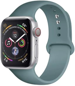 Strap For Apple Watch band 45mm 44mm 41mm 42mm 40mm 49mm 38mm Silicone correa bracelet iWatch series 9 8 5 4 3 8 6 SE 7 Ultra