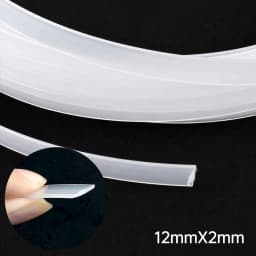5Meters Meetee Clear Plastic Corset Ribbon Webbing Boning Bra Side Tape Wedding Dress Support Sewing Clothing DIY Accessories