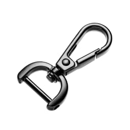 1Pc 15/20/25mm Detachable Snap Hook DIY KeyChain Bag Part Accessory Metal Bags Strap Buckles Screw Buckle Leather Lobster Clasp