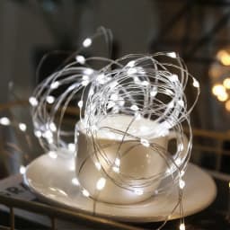 LED Lights String Copper Silver Wire Garland Bedroom Home Thanksgiving Festoon Party Holiday Lights Decoration