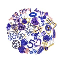 35pcs Mixed Colorful Delicated Charms picked at random For Women DIY Jewelry Accessories Purse Bowknot Perfume High heel Shoe