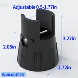 Adjustable Splint-Type Furniture Protection Pads: Moisture-Proof, Shockproof; Fit Table/Chair/Stool Legs, Heightens
