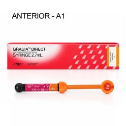 NEW Dental GC Gradia Direct Light‑Cured Composite Restorative 2.7mL  Nano Resin Filling Material for Anterior Posterior Teeth