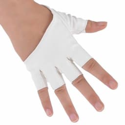 1 Pair Black Pu Leather Half Finger Gloves For Gothic Punk Rock Lolita Harajuku Stage Performance Cosplay Women Fingerless Glove