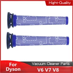 Spare Parts For Dyson V6 V7 V8 DC58 DC59 Absolute Cordless Stick Vacuum Cleaner 965661-01 Efficient Pre-Filter HEPA Filter