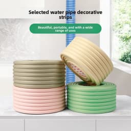 Self Adhesive Thick Sponge Foam Pipe Insulation Tape for Outdoor Water Pipe Freeze Prevention and Winter Thermal Protection