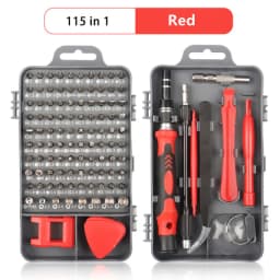 25/115/135/140 in1 Screwdriver Set Magnetic Torx Phillips Screw Bit Kit With Electrical Remover Wrench Repair Phone PC Tools