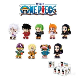 EAKI Licensed One Piece Egghead Arc Plush Blind Box 13cm Gear 5 Nika Luffy Zoro Chopper Anime Stuffed Doll Surprise Gift