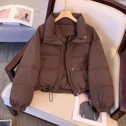 This Year Women's Short Cotton-padded Coat Popular Winter Female Down Parkas 2025 High Sense Small Casual Down Cotton Bread Coat