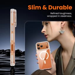 Clear Magnetic Case For iPhone 17 Pro Max 18 Case Anti Yellow Transparent Cover For iPhone 18 17 Air Wireless Charger Thin Cover
